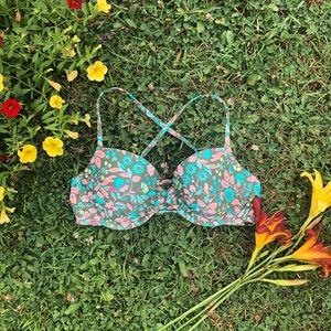 (🌸3 FOR $15 DEAL!) Aerie Lace-Up Bikini Top